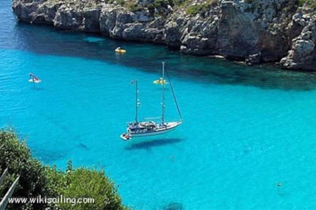 Precioso Apartamento Piscinas Cala En Porter Cala En Porter  Kültér fotó